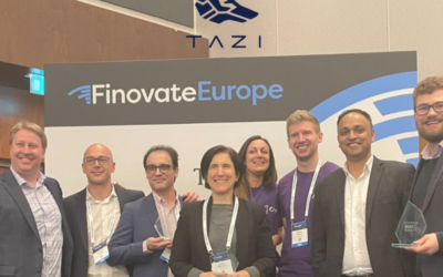 TAZI has been awarded Best of Show at Finovate Europe 2023